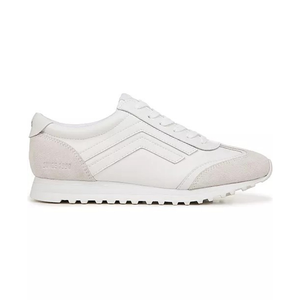 Franco Sarto Womens Matera Suede Leather Casual Sneakers SZ 9.5 M WHITE - Picture 3 of 12